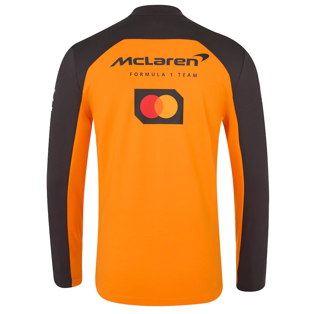 McLaren Quater Zip Top - Unisex Back