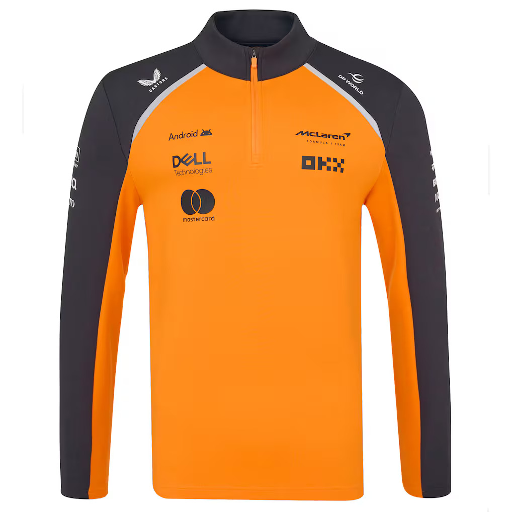 McLaren Quater Zip Top - Unisex Front