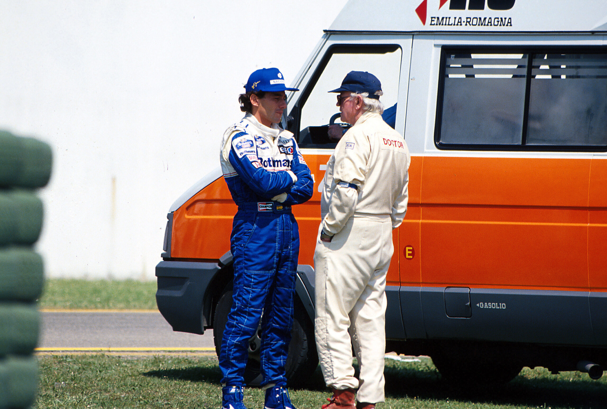 Ayrton Senna & Sid Watkins